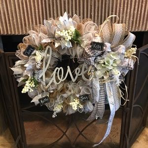 Bride and Groom wreath
